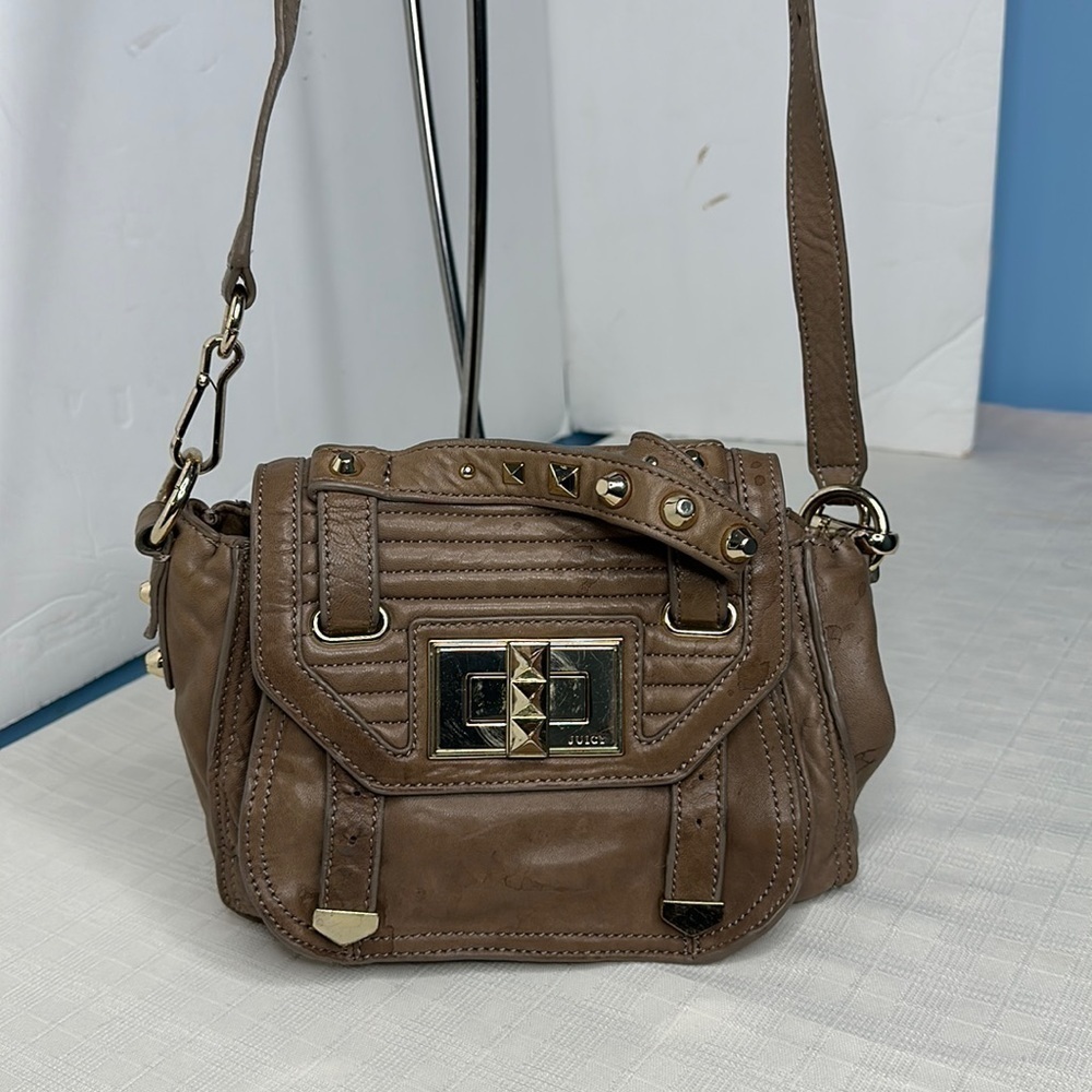Juicy couture Rockstar sheep’s leather crossbody purse